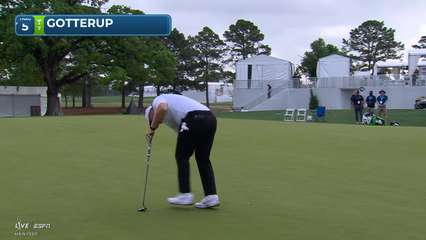 Chris Gotterup | Round 1 | 14th hole | Shot 5 | -1 