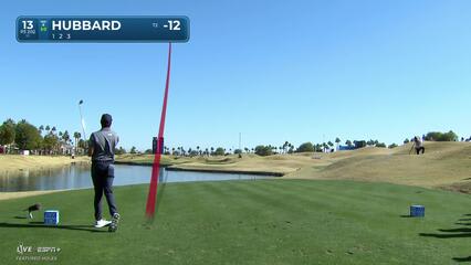 Mark Hubbard | Round 2 | 13th hole | Shot 1 | 2025 The American Express