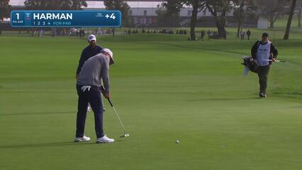 Brian Harman | Round 2 | 1st hole | Shot 4 | 2025 Genesis