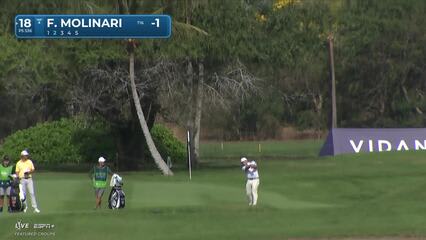 Francesco Molinari | Round 1 | 18th hole | Shot 2 | 2025 Mexico Open