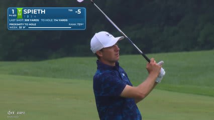 Jordan Spieth | Round 4 | 1st hole | Shot 2 | 2026 John Deere