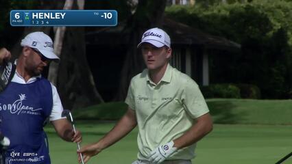 Russell Henley | Round 4 | 6th hole | Shot 2 | 2025 Sony Open