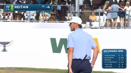Kristoffer Reitan | Round 2 | 17th hole | Shot 2 | 2026 WM Phoenix Open
