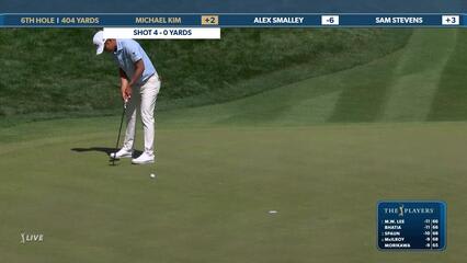 Michael Kim | Round 2 | 6th hole | Shot 4 | 2025 THE PLAYERS