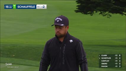 Xander Schauffele | 2024 AT&T Pebble Beach | Round 3 | 16th hole | Shot 4
