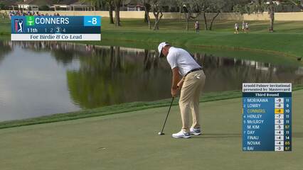 Corey Conners | Round 3 | 11th hole | Shot 3 | 2025 Arnold Palmer Invitational