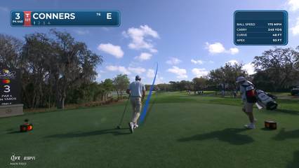 Corey Conners | Round 1 | 3rd hole | Shot 1 | 2026 Arnold Palmer