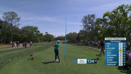 Davis Riley | Round 3 | 8th hole | Shot 1 | 2025 Valspar