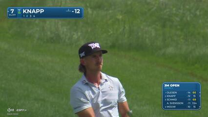 Jake Knapp | Round 2 | 7th hole | Shot 2 | 2025 3M Open