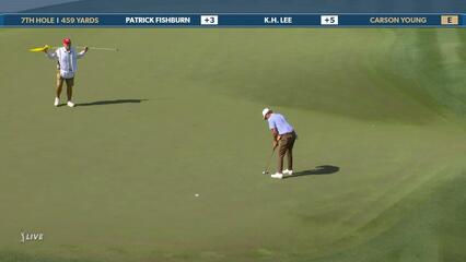 Carson Young | Round 2 | 7th hole | Shot 4 | 2025 THE PLAYERS