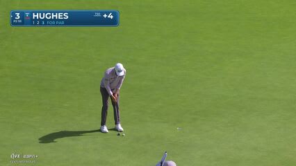 Mackenzie Hughes | Round 2 | 3rd hole | Shot 3 | 2025 Genesis