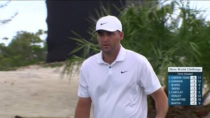 Scottie Scheffler | Round 1 | 6th hole | Shot 4 | 2024 Hero World Challenge