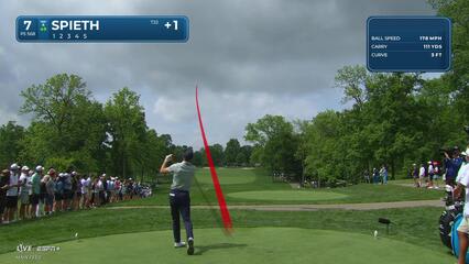 Jordan Spieth | Round 1 | 7th hole | Shot 1 | 2025 the Memorial