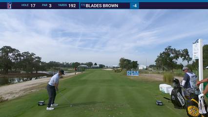 Blades Brown | Round 2 | 17th hole | Shot 1 | 2025 The RSM Classic