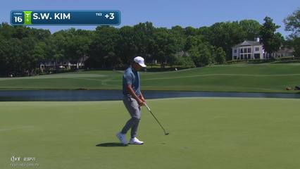 Si Woo Kim | Round 4 | 16th hole | Shot 4 | 2026 Truist Championship
