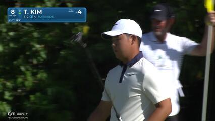 Tom Kim | Round 2 | 8th hole | Shot 4 | 2025 Sony Open