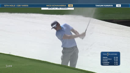 Nico Echavarria | Round 3 | 12th hole | Shot 2 | 2026 THE PLAYERS