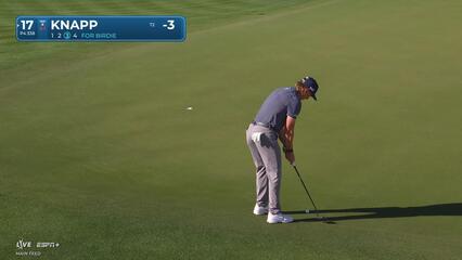 Jake Knapp | Round 1 | 17th hole | Shot 3 | 2025 WM Phoenix Open