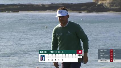 Keith Mitchell | 2023 AT&T Pebble Beach | Round 4 | 5th hole | Shot 3