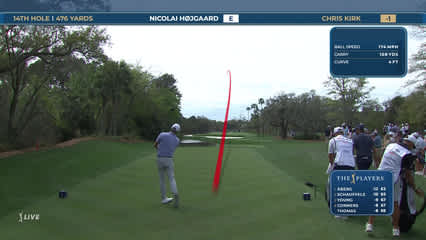Chris Kirk | Round 3 | 14th hole | Shot 1 | 2026 THE PLAYERS