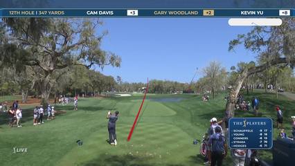 Gary Woodland | Round 2 | 12th hole | Shot 1 | 2026 THE PLAYERS