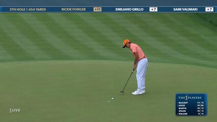 Rickie Fowler | Round 4 | 5th hole | Shot 3 | 2025 THE PLAYERS