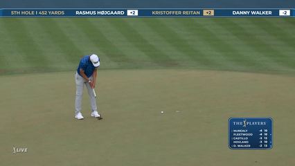 Kristoffer Reitan | Round 1 | 5th hole | Shot 4 | 2026 THE PLAYERS