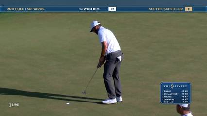 Scottie Scheffler | Round 3 | 2nd hole | Shot 4 | 2026 THE PLAYERS