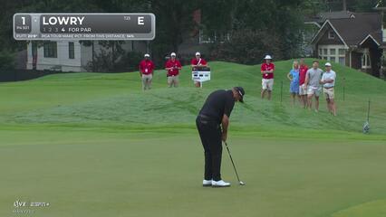 Shane Lowry | Round 2 | 1st hole | Shot 4 | 2025 TOUR Championship