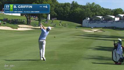 Ben Griffin | Round 1 | 17th hole | Shot 2 | 2026 John Deere