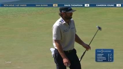 Cameron Young | Round 2 | 10th hole | Shot 4 | 2026 THE PLAYERS