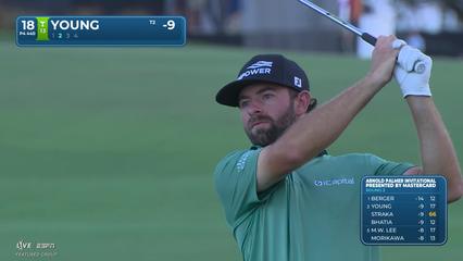 Cameron Young | Round 3 | 18th hole | Shot 2 | 2026 Arnold Palmer