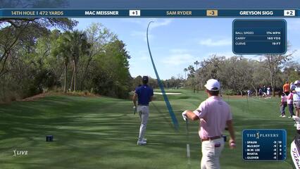 Sam Ryder | Round 2 | 14th hole | Shot 1 | 2025 THE PLAYERS