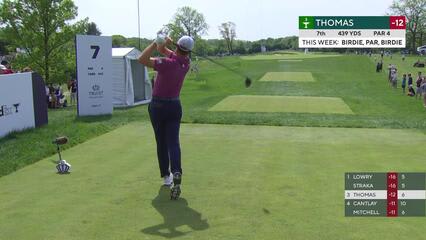 Justin Thomas | Round 4 | 7th hole | Shot 1 | 2025 Truist Championship