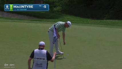 Robert MacIntyre | Round 3 | 8th hole | Shot 3 | 2026 Charles Schwab