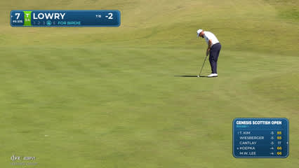 Shane Lowry | Round 1 | 7th hole | Shot 5 | 2026 Genesis Scottish Open