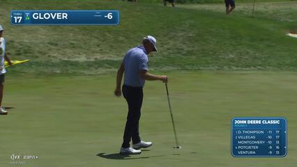 Lucas Glover | Round 2 | 8th hole | Shot 4 | 2025 John Deere