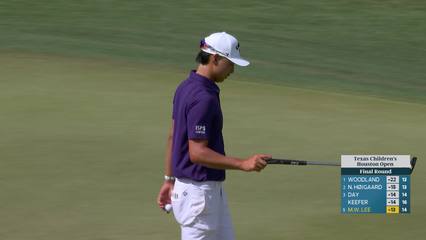Min Woo Lee | Round 4 | 14th hole | Shot 5 | 2026 Texas Children's