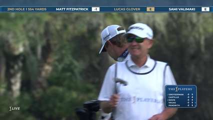 Lucas Glover | Round 1 | 2nd hole | Shot 3 | 2026 THE PLAYERS