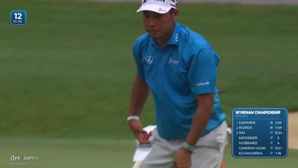 Hideki Matsuyama | Round 2 | 12th hole | Shot 2 | 2025 Wyndham