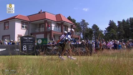 Scottie Scheffler | Round 2 | 8th hole | Shot 1 | 2026 Genesis Scottish Open