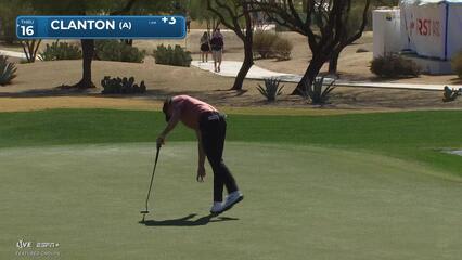 Luke Clanton | Round 1 | 7th hole | Shot 4 | 2025 WM Phoenix Open