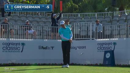 Max Greyserman | Round 3 | 1st hole | Shot 1 | 2025 Cognizant Classic