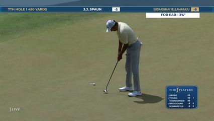 Sudarshan Yellamaraju | Round 4 | 7th hole | Shot 4 | 2026 THE PLAYERS