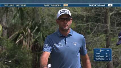 Corey Conners | Round 4 | 3rd hole | Shot 4 | 2026 THE PLAYERS