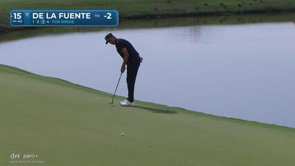Santiago De la Fuente | Round 2 | 15th hole | Shot 4 | 2025 Mexico Open
