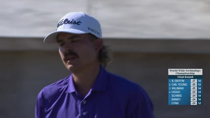 Carson Young | Round 4 | 13th hole | Shot 5 | 2025 World Wide Technology