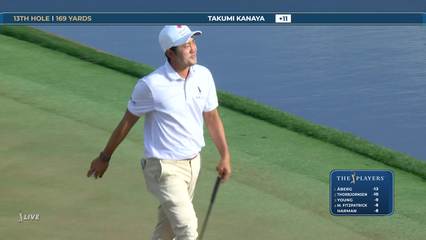 Takumi Kanaya | Round 4 | 13th hole | Shot 3 | 2026 THE PLAYERS