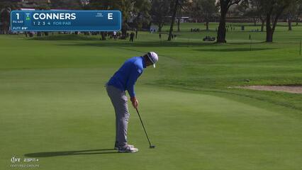 Corey Conners | Round 2 | 1st hole | Shot 4 | 2025 Genesis
