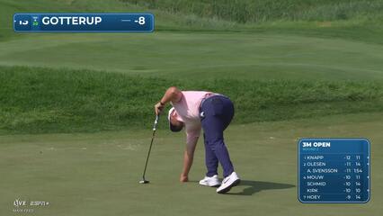 Chris Gotterup | Round 2 | 4th hole | Shot 3 | 2025 3M Open